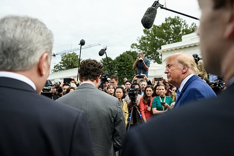 Trump Says He May Move White House Press Corps to a Different Location