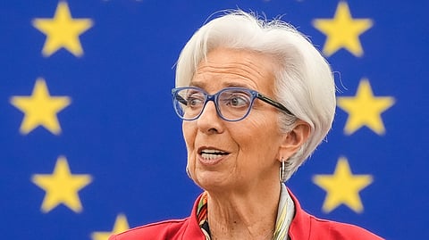 Christine Lagarde in 2022.