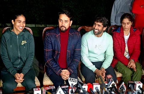 Three-Day protest by World Champions now called off and WFI temporarily inoperative
