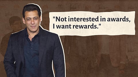 Awards don't matter to Salman Khan, made shocking revelations at Filmfare press conference