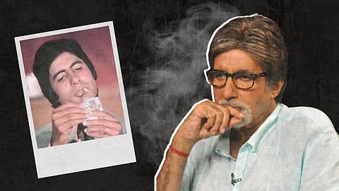 Amitabh Bachchan, the actor who made 'smoking' cool for an entire generation, opens up about quitting drinking and smoking