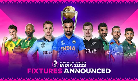 CWC 2023: ICC unveils fixtures for Cricket World Cup; India vs Pakistan scheduled for October 15 in Ahmedabad