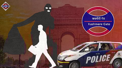 Delhi's 3rd Heist in 10 Days; Businessman Robbed Of Rs 4 Lakh at Kashmere Gate | WATCH