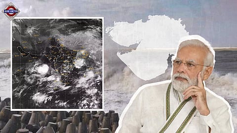 Gujarat on Alert for 'Extremely Severe' Cyclone 'Biparjoy', PM Calls Meet; Flights Ops Hit in Mumbai