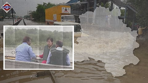 2 dead in Delhi after record rain, flood warning, Minister Atishi inspects Yamuna