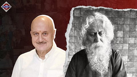 Anupam Kher Announces His 538th Movie, Leaves Netizens Stunned With His Rabindranath Tagore Look