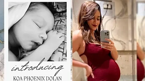 lleana D'Cruz welcomes baby boy Koa Phoenix Dola, shares his first pic