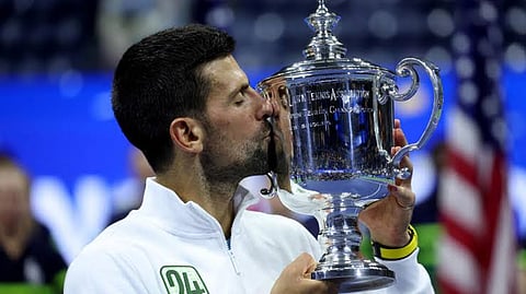 Novak Djokovic wins the US Open for his 24th Grand Slam title by beating Danil Medvedev