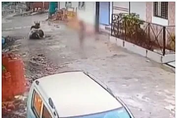 In CCTV footage, the minor, semi-naked and visibly injured, was seen going door to door asking for help but to no avail.