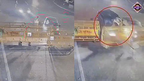 SUV Hits Delhi Cop Near Traffic Barricade, Tosses Him in the Air; Driver Held