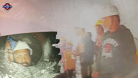 First Visuals Of Workers Trapped In Uttarkashi Tunnel For 10 Days