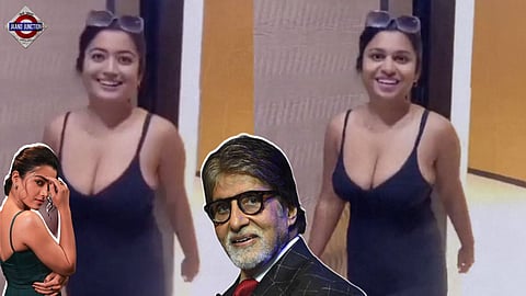 AI deepfake video of actress Rashmika Mandana going viral, Amitabh Bachchan raises concern