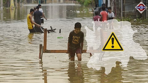 Heavy Rain Floods Areas In Bengaluru, City Put On Yellow Alert