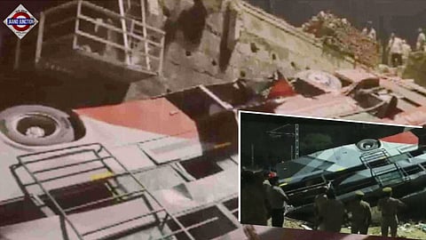 4 dead, 24 injured after bus falls on railway track in Rajasthan