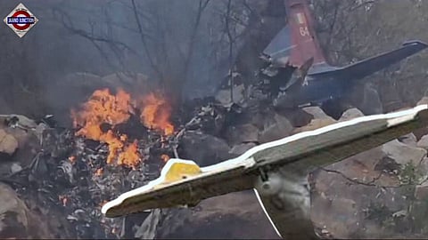 Telangana: IAF Trainer Aircraft Crashes in Medak District, Both Pilots Dead