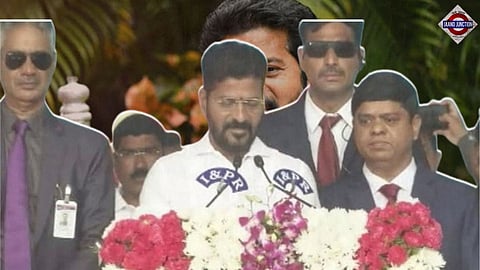 Revanth Reddy Takes Oath As Telangana Chief Minister, Gandhis On Stage