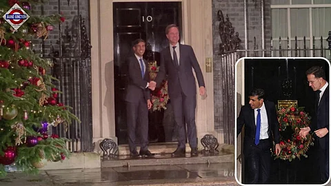 Watch: Rishi Sunak gets locked out of his official residence. This happens next