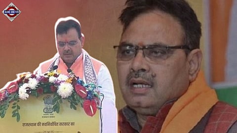 BJP leader Bhajanlal Sharma takes oath as Rajasthan CM