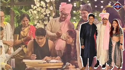 Nupur Shikhare marries Aamir Khan's daughter Ira Khan in vest and shorts
