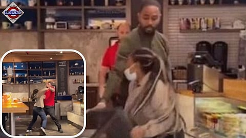 US employee attacks managers, swings chair in violent brawl caught on camera