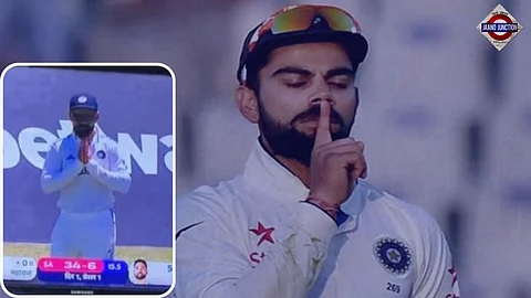 Virat Kohli folds hands, brilliant gesture wins internet as 'Ram Siya Ram' plays during Keshav Maharaj's entry