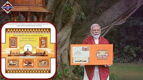 PM Modi launches postage stamps dedicated to Ayodhya's Ram Mandir