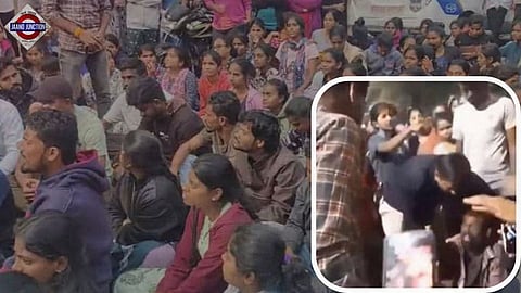 Man breaks into women's hostel at Osmania University; students stage protest