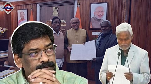Champai Soren takes oath as Jharkhand Chief Minister after Hemant Soren's arrest