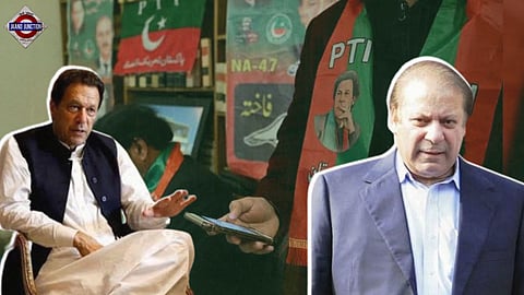 Jailed Imran Khan, Nawaz Sharif’s parties in close fight as votes counted in Pak