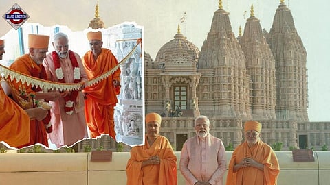 PM Modi inaugurates BAPS Hindu temple, says ‘UAE won hearts of 140 crore Indians’