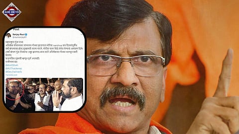 Sanjay Raut shares pic of man who killed Team Uddhav leader with Eknath Shinde