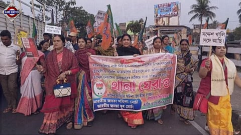 'Hunting down Hindu women': BJP ups attack on Trinamool over Sandeshkhali