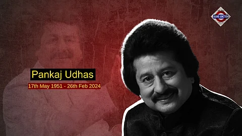 Veteran Ghazal singer Pankaj Udhas passes away at 72