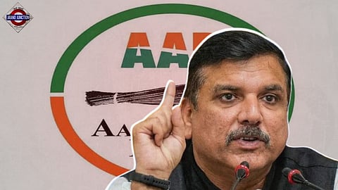 AAP's Sanjay Singh not allowed to take oath as MP by Rajya Sabha chairman