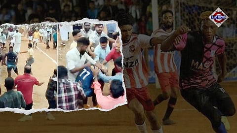 Video: African footballer chased, beaten, racially abused by crowd in Kerala