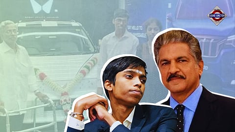 R Praggnanandhaa thanks Anand Mahindra after receiving a brand new electric car
