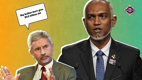 'Big bullies don't give $4.5 billion aid': Jaishankar takes dig at Maldives