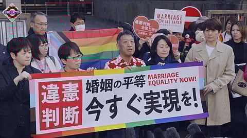 In landmark ruling, Japan High Court terms ban on same-sex marriage ‘unconstitutional’