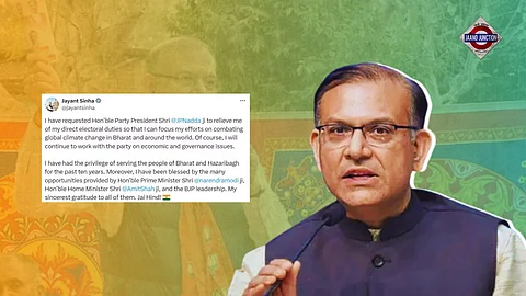 After Gautam Gambhir, BJP's Jayant Sinha opts out of Lok Sabha polls