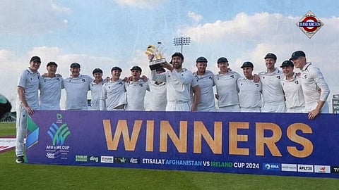 Ireland Go Past Team India With Maiden Test Victory Over Afghanistan