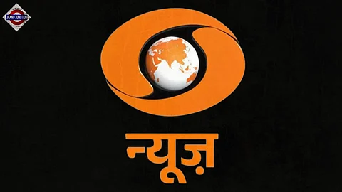 Doordarshan changes logo colour from red to saffron, sparks row