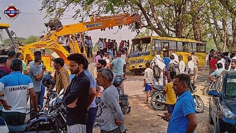 Haryana locals tried to stop 'drunk' driver before bus crash, snatched his key
