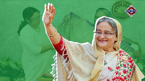 'Burn Indian saris first': Sheikh Hasina attacks 'boycott India' campaigners