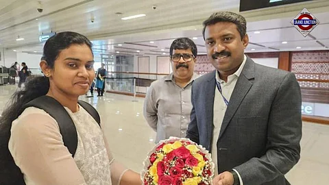 Kerala woman, among Indian crew of 16 on ship seized by Iran, returns home
