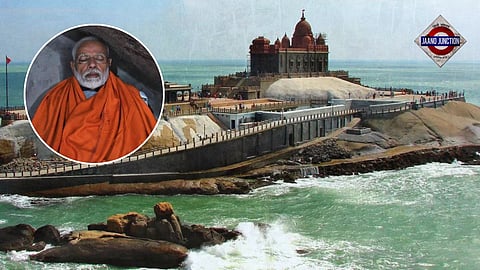 PM Modi arrives in Kanniyakumari ahead of meditation at Vivekananda Memorial