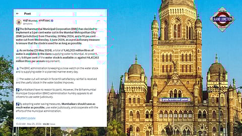 Mumbai civic body announces water cuts from May 30, details here