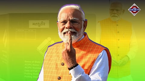 PM Modi Casts Vote In Ahmedabad, Says India's Election Process Example For World Democracies