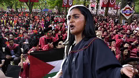 Indian-American Harvard student slams university over response to Gaza protests