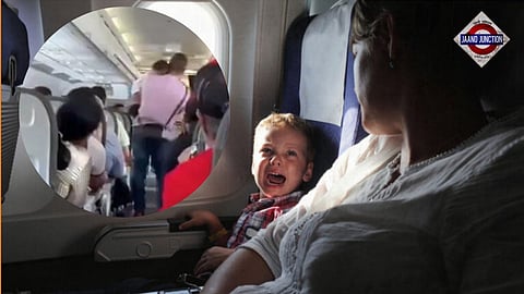 Child delays flight for refusing to put on seat belt, deboarded with father
