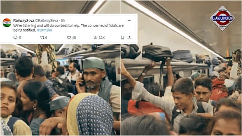 Ticketless passengers overcrowd Vande Bharat Express in Lucknow. Railways reacts